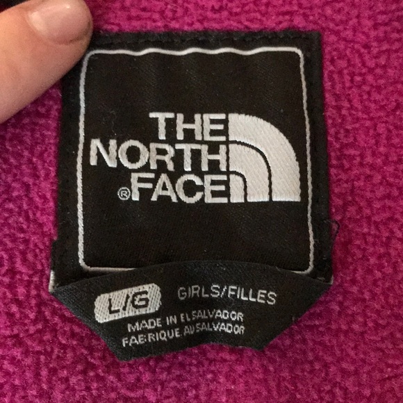 Magenta North Face Fleece. - Picture 2 of 5